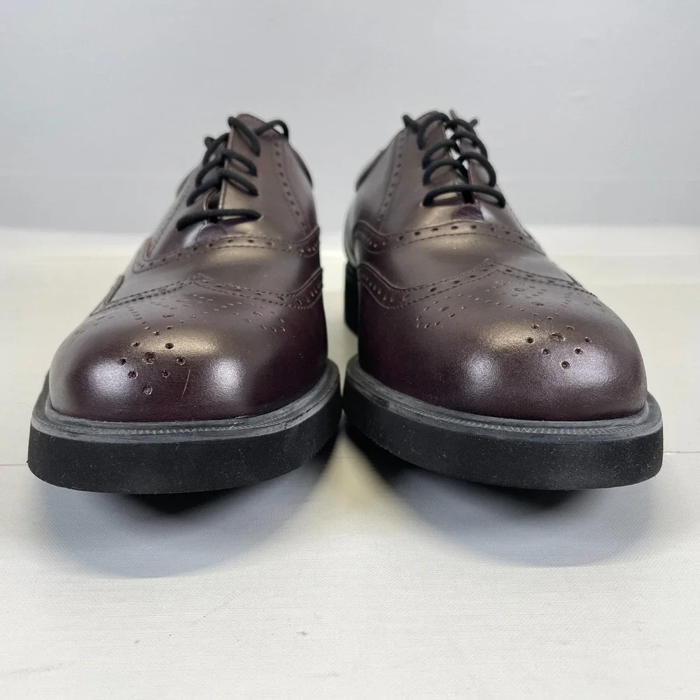Dressports by Rockport Wingtip Oxford Shoes Mens Size 10.5 Burgundy Leather